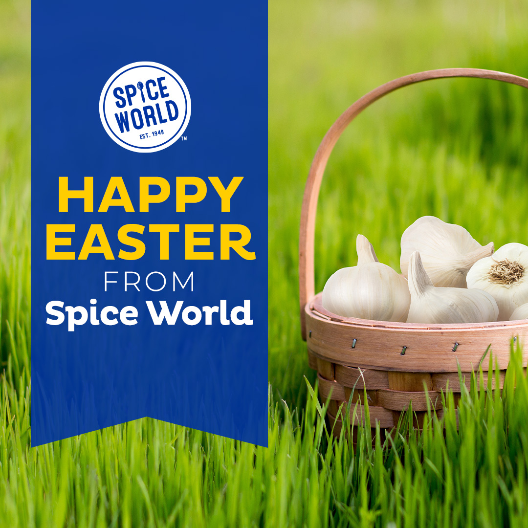 For 75 years, we’ve helped create traditions and special moments around the dinner table. That’s something we are truly grateful for. ✨ So, from our Spice World family to yours, Happy Easter! 🐣