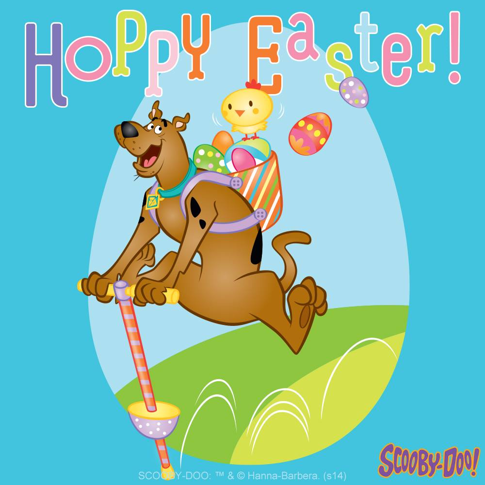 Happy Easter! #ScoobyDoo #Easter