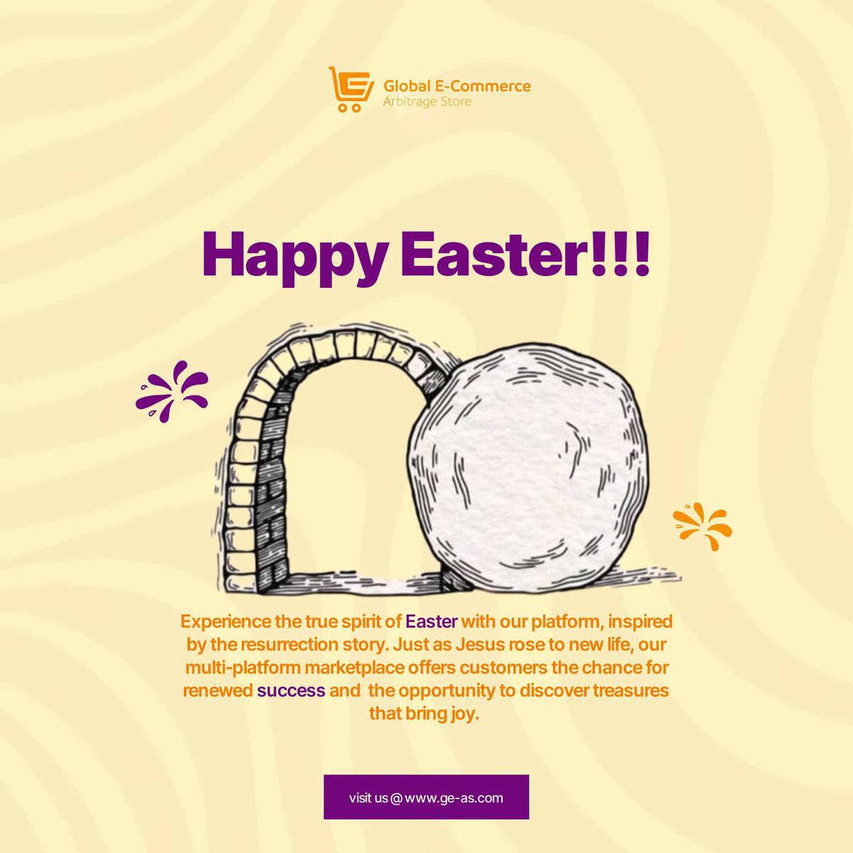 C2C_STORE's tweet photo. Wishing you all an amazing Easter period.
G.E.A.S the centre of commerce 💎💎

Join our telegram channel with the link below 👇 
https://t.co/Wf6Gc4Rfox

#Shopify #alibaba #Aliexpress #eBay #Amazon https://t.co/Rbxev45pER
