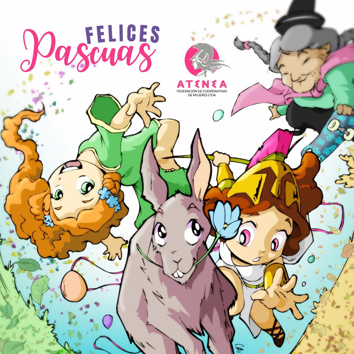FedeAtenea's tweet photo. 🐰En estas Pascuas, nuestras diosas nos cuidan y celebran junto a nosotras la fertilidad en nuestra tierra.

💗Que siempre nos reuna el amor más allá de las creencias para crecer juntas en libertad. 

Felices pascuas para todos, todas y todes‼️

#FelicesPascuas  #pascuas2024 https://t.co/YvmIyGTnjj