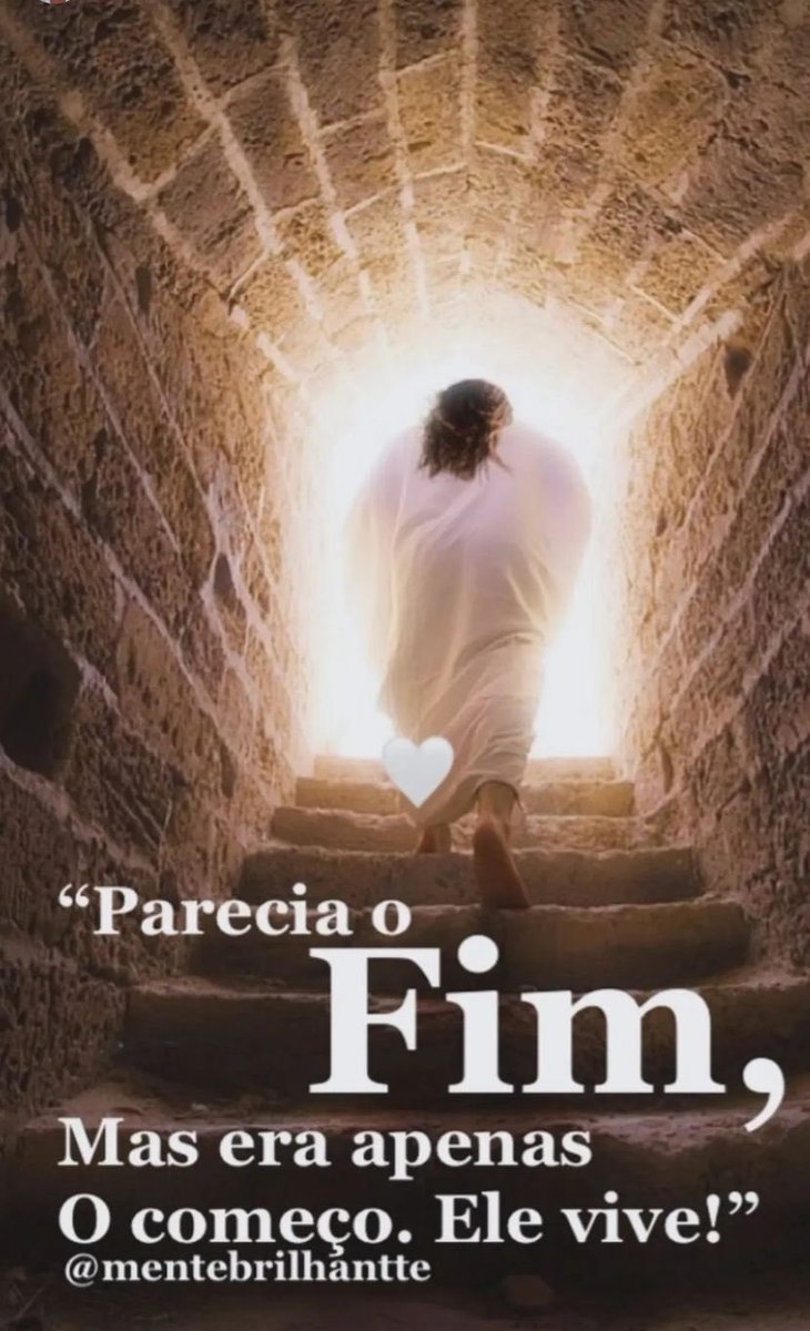 nanda_3005's tweet photo. A terra estremeceu, sepulcro se abriu
nada vencerá seu grande amor
Ó morte, onde estás, o Rei ressuscitou
Ele venceu pra sempre, sempre…

Feliz Páscoa 🤍🙏🏻 https://t.co/nlMeqhb5AB