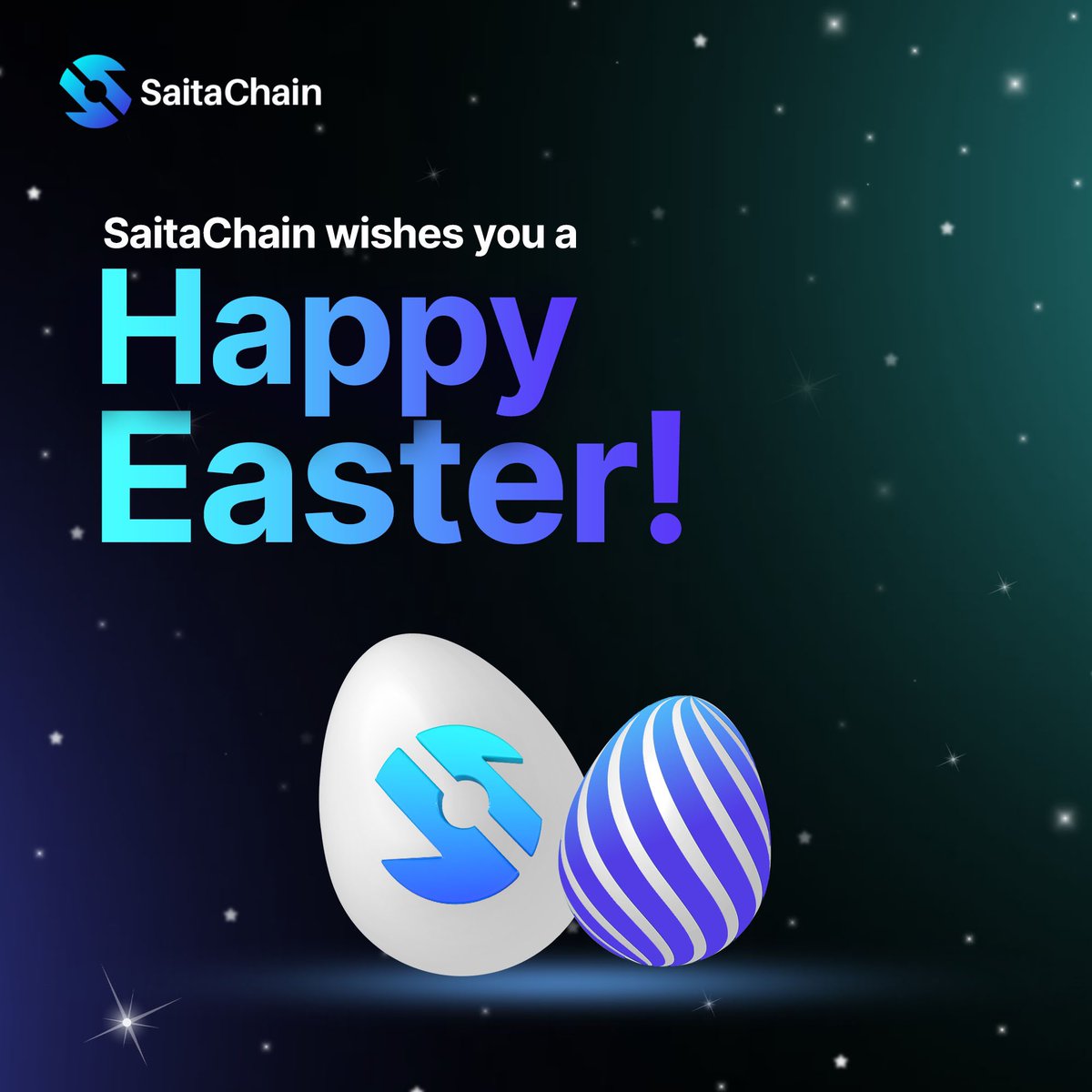 Wishing our entire #SaitaChain community a very Happy Easter! 🐰🌸 May your day be filled with joy, egg-citing moments and delightful surprises! 🎁 ✨ #SaitaChain #SaitaChainCoin #easter2024 #EasterCelebration