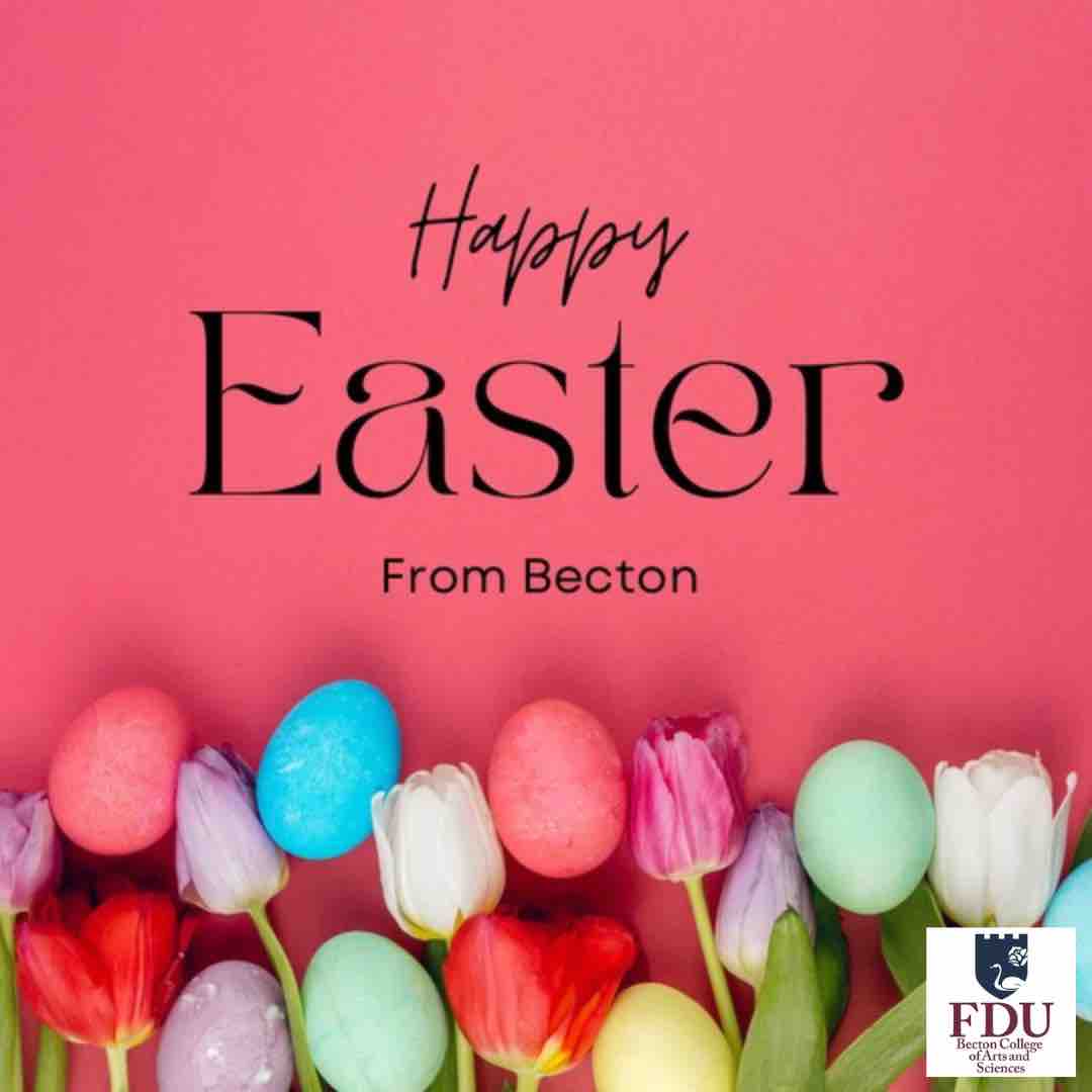 fdubecton's tweet photo. Hoppy Easter from all of us over at Becton! π
#fdubecton #wearebecton https://t.co/0LfOSWr3W2