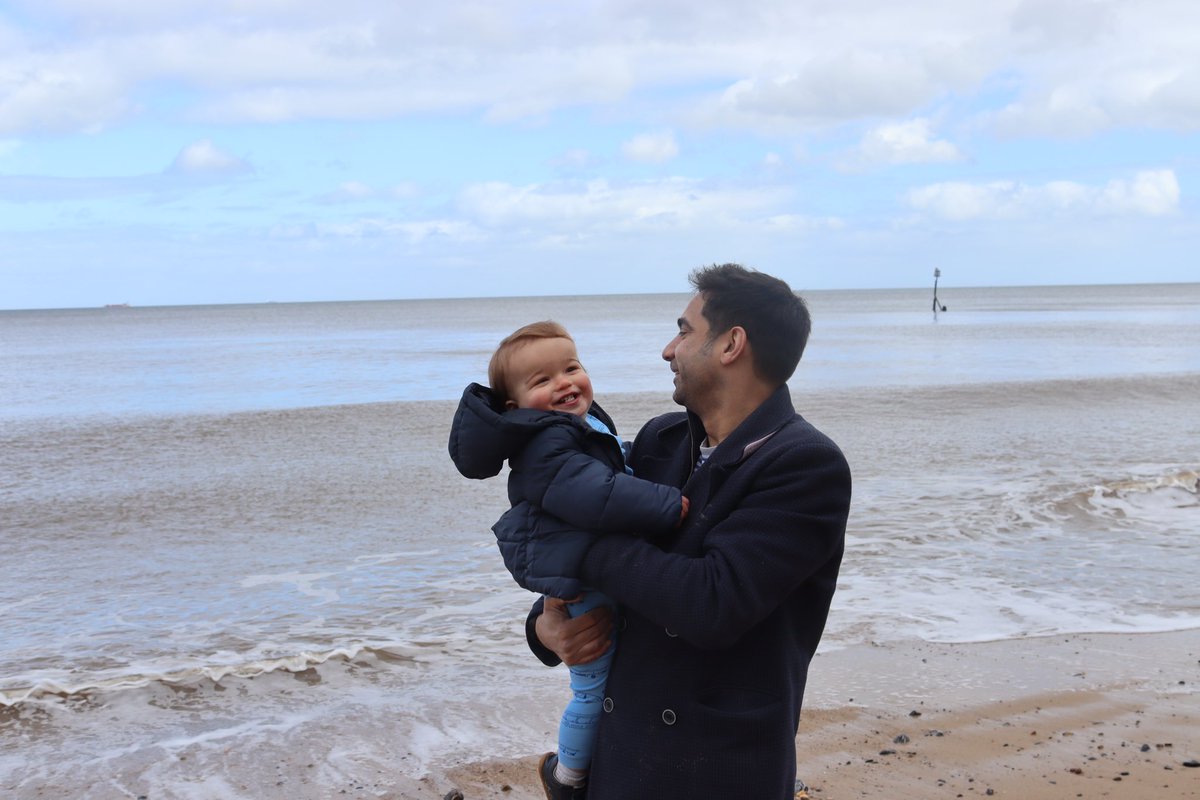 Anna Ward (@annaroxelana) on Twitter photo First seaside steps on the beach for Alexander in #Cromer with <a href="/SalmanShaheen/">Cllr. Salman Shaheen</a> and family 🏖️ First seaside steps on the beach for Alexander in #Cromer with <a href="/SalmanShaheen/">Cllr. Salman Shaheen</a> and family 🏖️