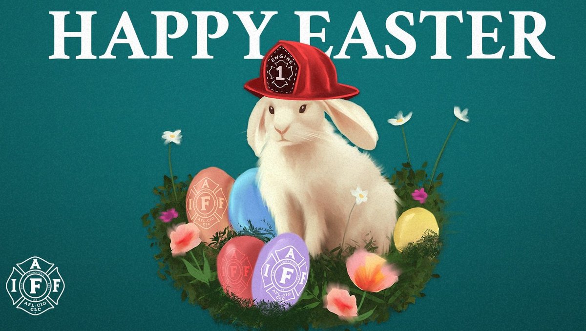 🐰 🌺 The IAFF wishes you a joyful Easter holiday!