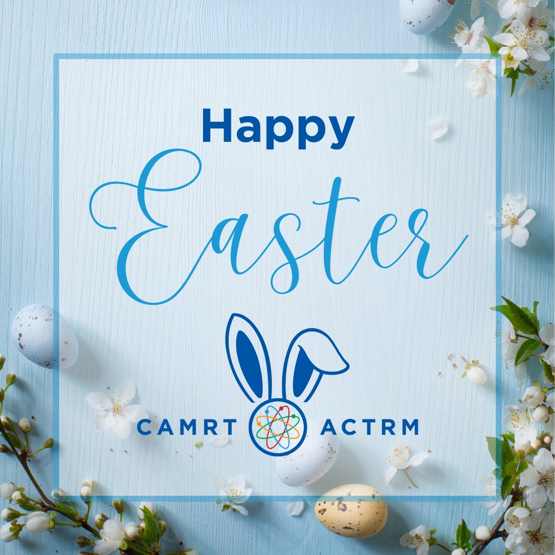 Wishing all MRTs across Canada a Happy Easter! We hope this long weekend brings you joy, relaxation, and plenty of chocolate eggs!
