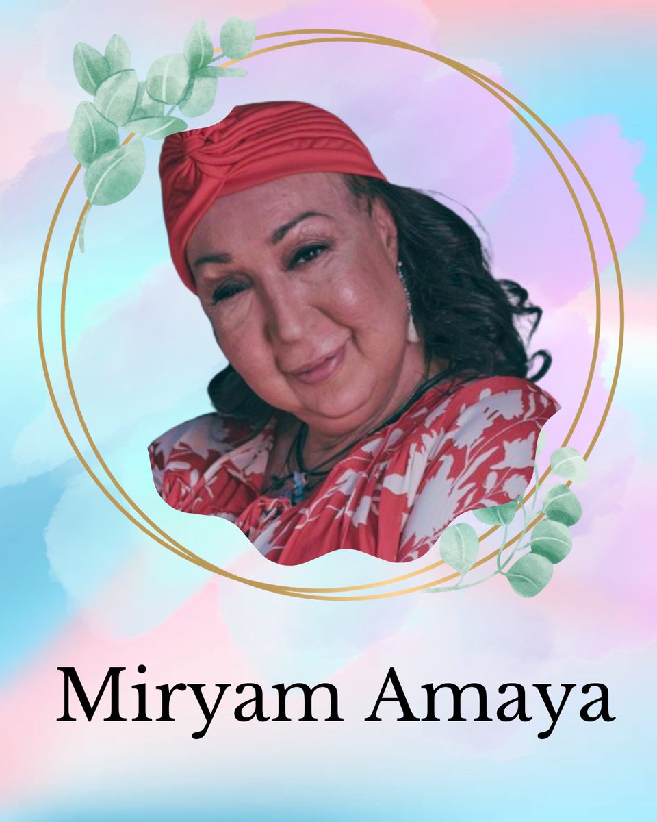 Hoy 31 de Marzo, Día Internacional de la visibilidad Trans, queremos mencionar a la tía Miryam Amaya, mujer gitana transexual pionera en la defensa del colectivo LGTBIQ+. ABRIMOS HILO.