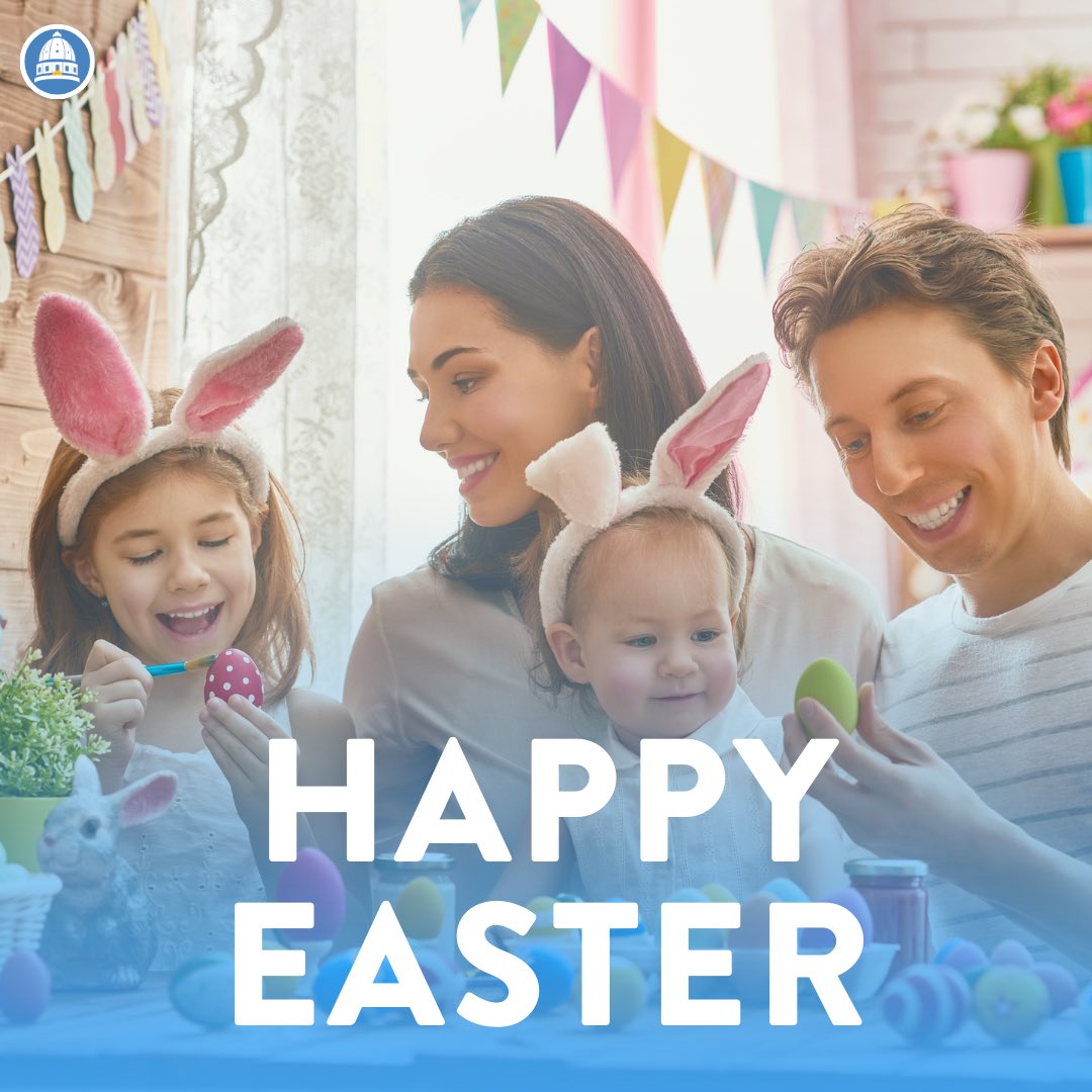 Senate DFLers wish all who celebrate the Easter season the joy of renewal, hope, and love. Whether you're spending time with family, enjoying sweet treats, or taking a moment to reflect, may your day be filled with abundant blessings, happiness, and the warmth of spring!