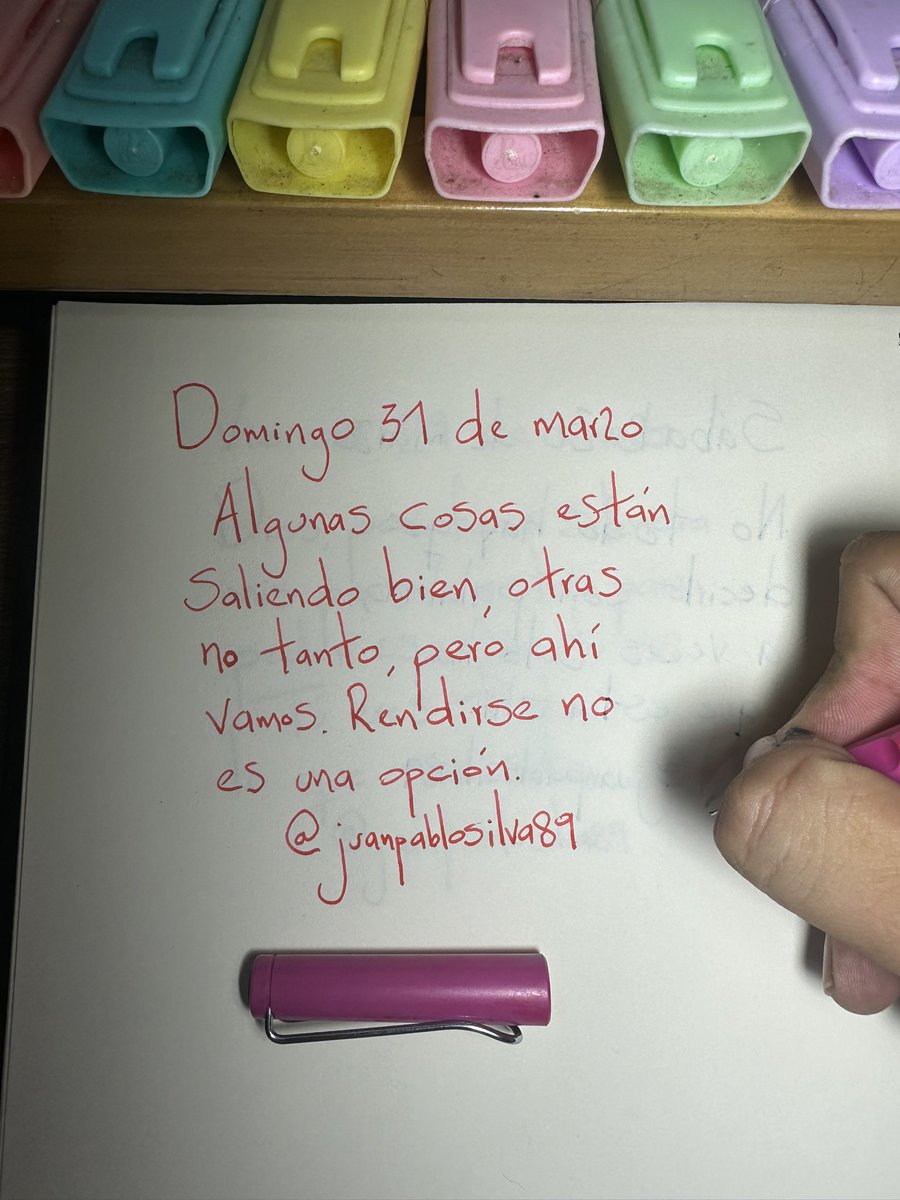 Lo vamos a lograr, yo sé que sí…😍