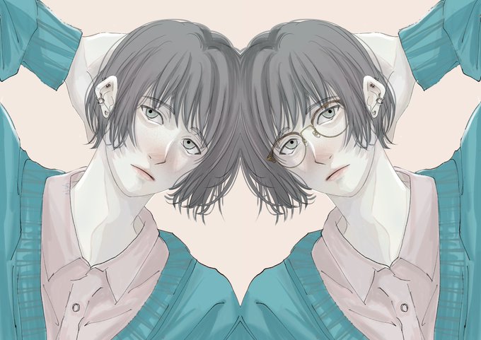 「male focus twins」 illustration images(Latest)