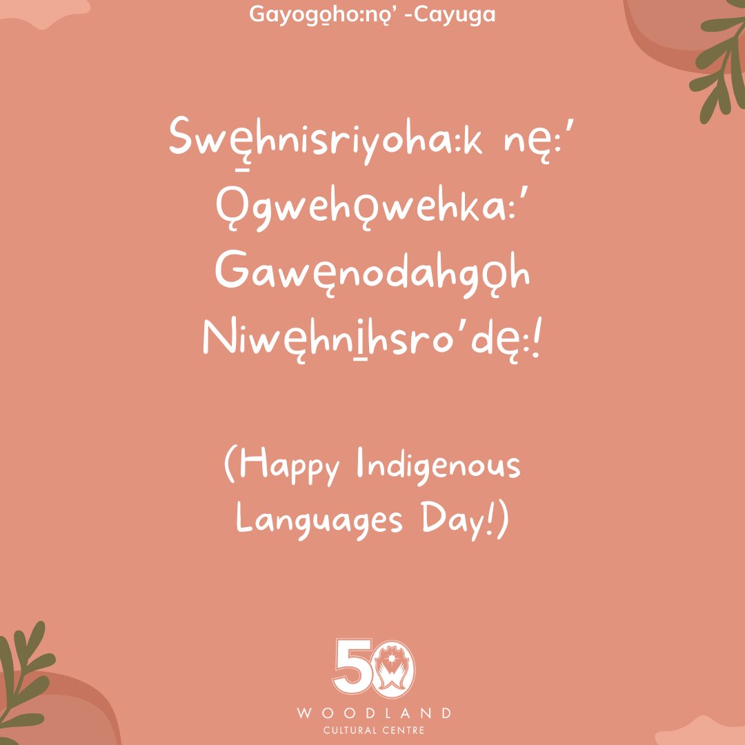 Happy Indigenous Languages Day! Swęhnisriyoha:k nę:’ Ǫgwehǫwehka:’ Gawęnodahgǫh Niwęhni̱hsro’dę:! INFO: l8r.it/xUGd #Indigenous #IndigenousVoices #IndigenousArt #IndigenousEvents #FirstNations #FN #IndigenousKnowledge #IndigenousCulture #TruthandReconciliation