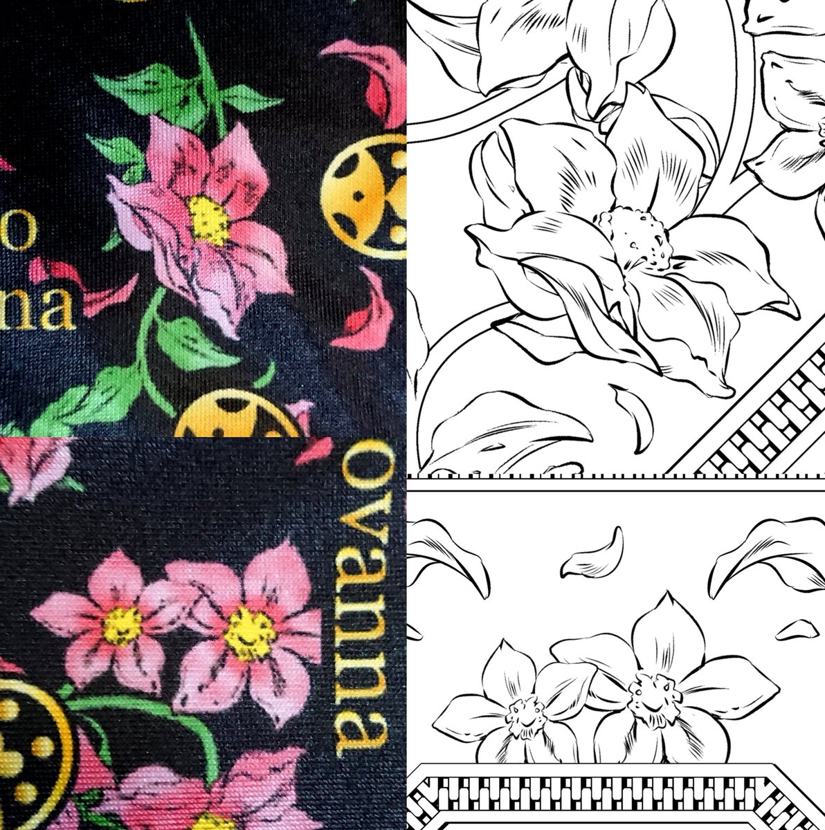 友人がくれた、ジョジョ5部を象徴する あのピンクの花のボクサーブリーフ。「親しみを感じるペンタッチだなぁ」と思ったら…
アニメ「黄金の風」予告用に私が描いた線画でした💦
自分の絵の花柄パンツをはくことになろうとは…

ちょい面白ネタだと思ったので投稿したのですが かまいませんねッ‼️😂 