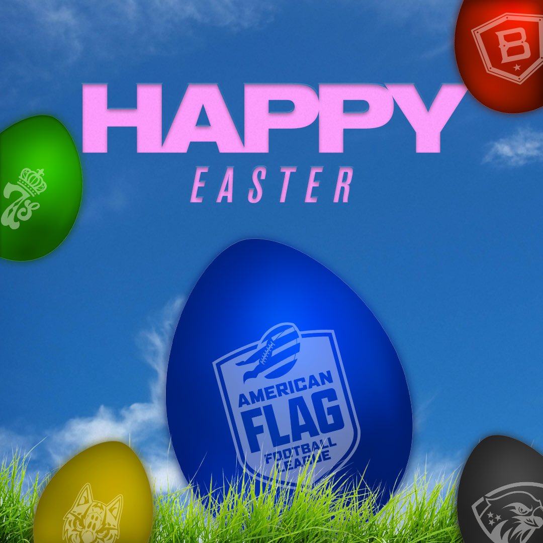 Happy Easter, #flagfootball fans! 🏈