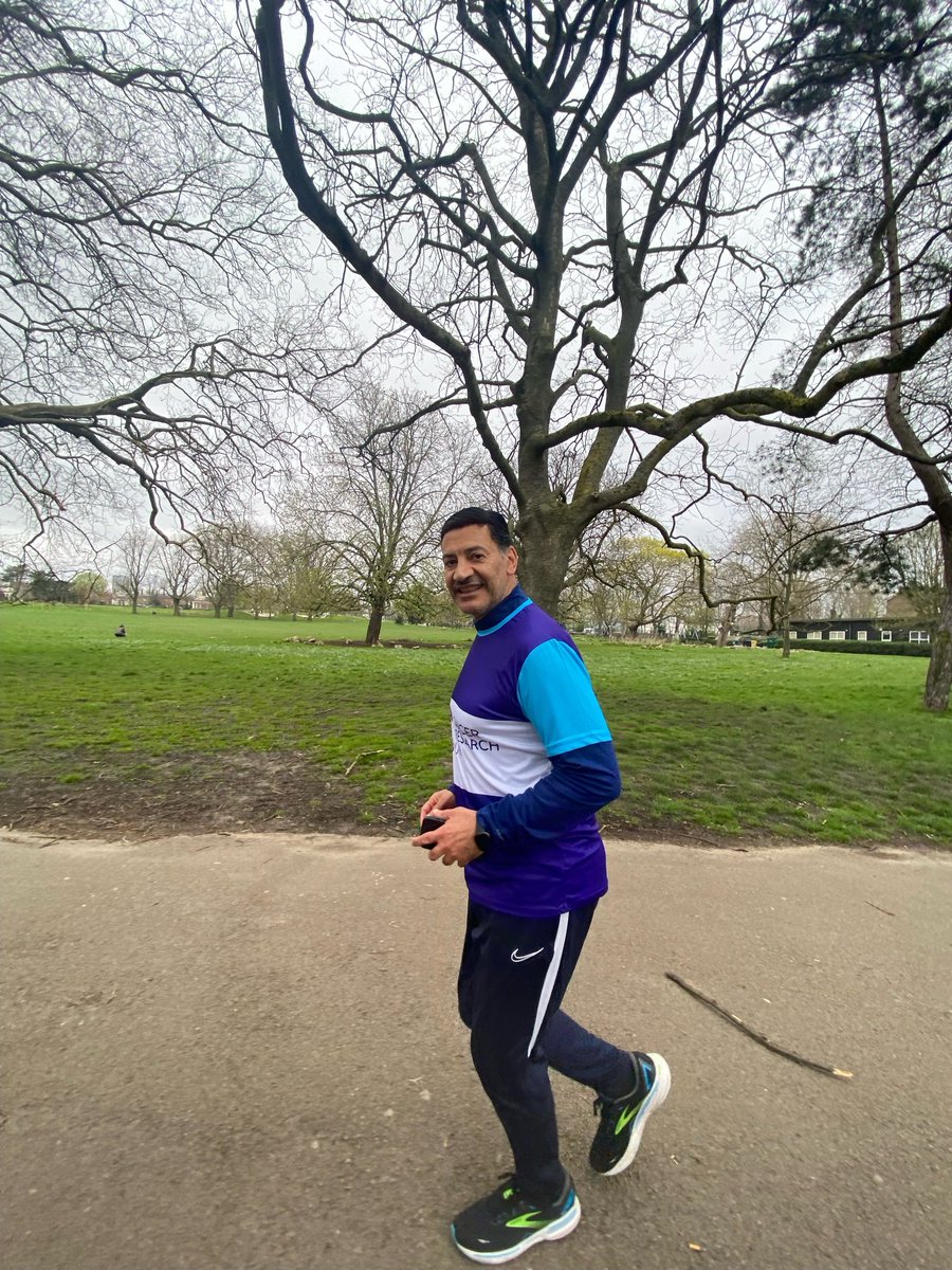 Today I have done my final run for the 62 miles run challenge ⁦@CR_UK⁩. Thank you and still time to donate for such a worthy charity fundraise.cancerresearchuk.org/page/bashirs-g…