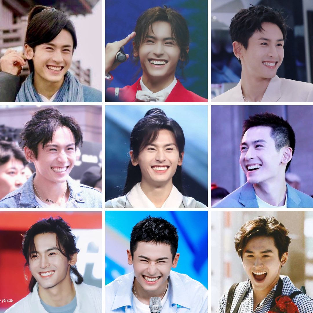 One of the things I love about #ZhangZhehan #TheRealZhangZhehan #张哲瀚 is his unreserved crinkly-eyed smile.