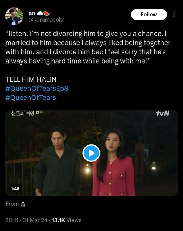 K-Drama Menfess tweet media
