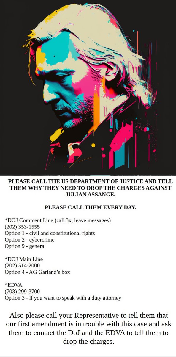 @iluminatibot Here are the numbers to call for his release.