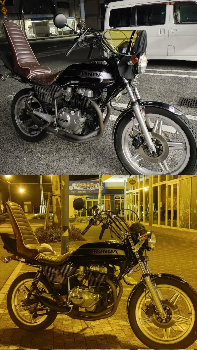teppei020543's tweet photo. 名前：てっちゃん
性別：男
年齢：25
住み：広島県
愛車：ZX-6R→CB250N バブ
            GSX750S二型 カタナ
　　   GSX400S カタナ
            Dトラッカー250→Z125pro
            シャリー CBX125カスタム https://t.co/MO5ky4VASr