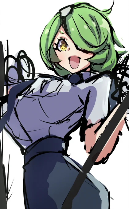 しばらくお絵描き出来てなかったので、練習中 