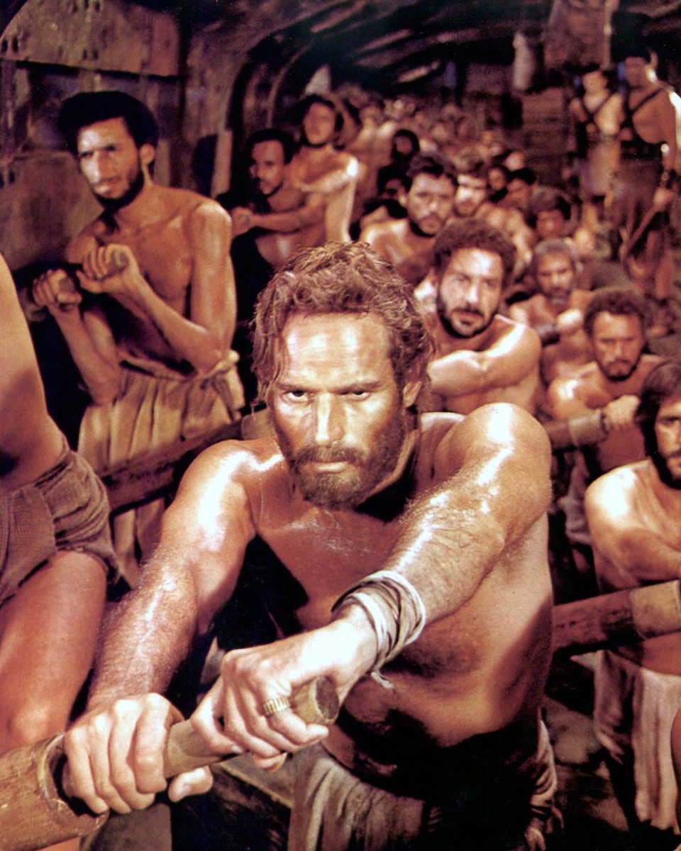 William Wyler's biblical epic BEN-HUR (1959) was the most expensive film ever made and the most successful in Academy Awards history. It set the record for the most Oscars won with 11 (later tied by TITANIC and RETURN OF THE KING), including Best Actor for star Charlton Heston.
