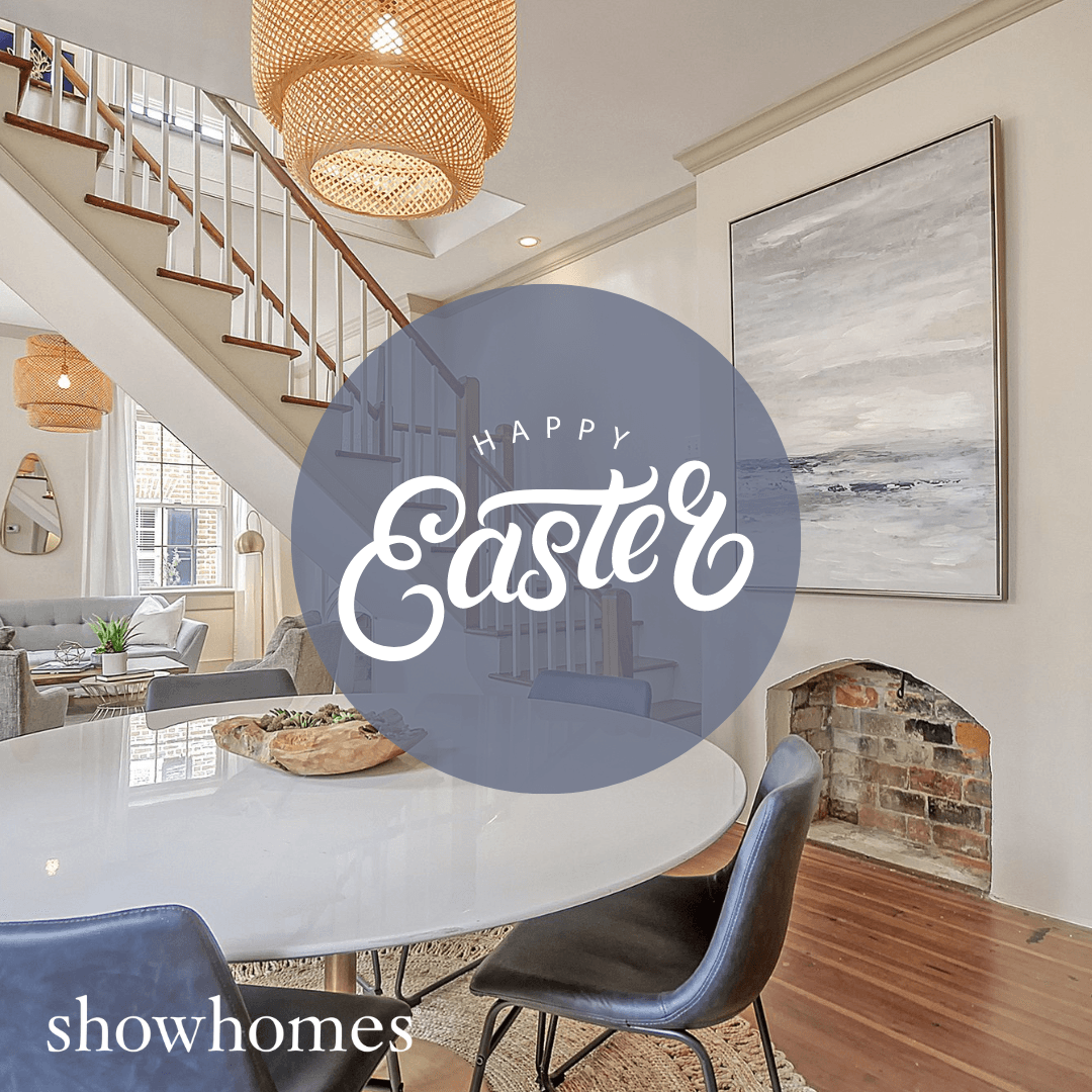 Happy Easter from Showhomes Charleston! 🌷🪻🌺May the blessings of this season fill your heart and home with joy and peace. 'He is not here; for He has risen, as He said.' (Matt 28:6)
