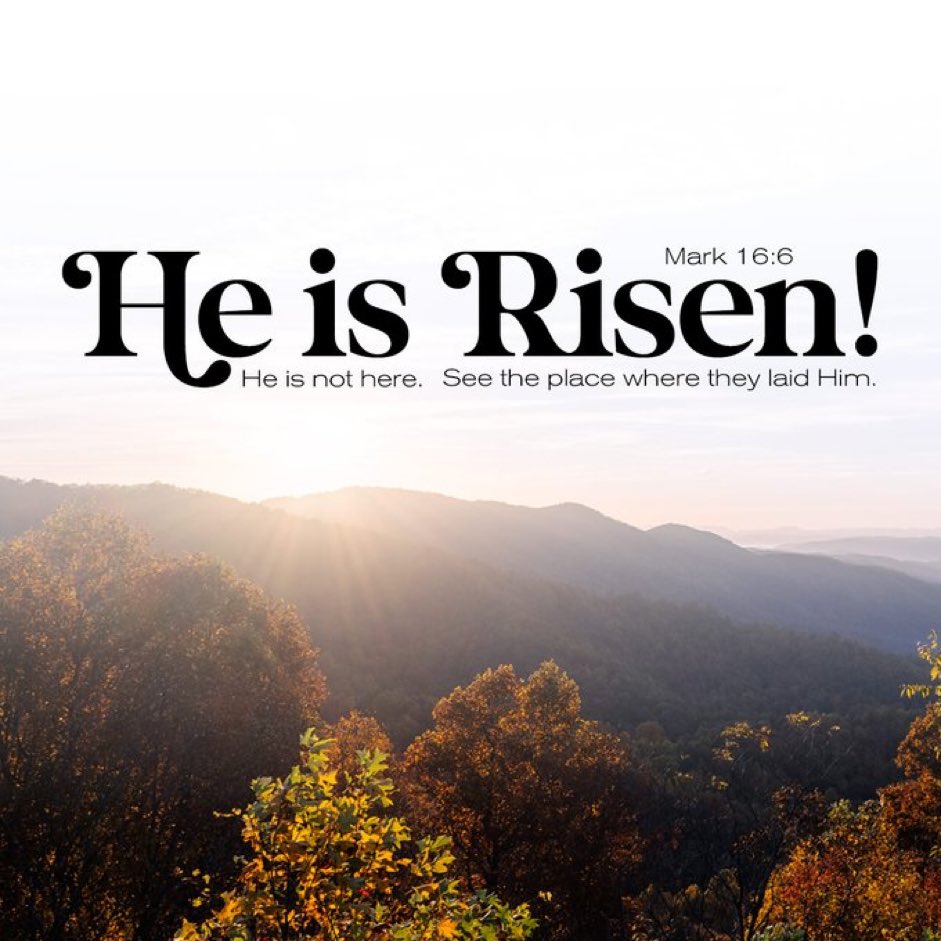 He is Risen!!