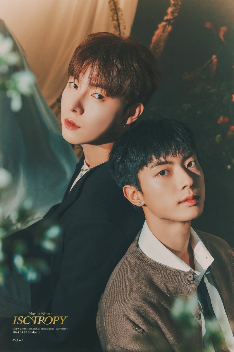 official_ONEWE's tweet photo. [#ONEWE] 

ONEWE 3RD MINI ALBUM 
[Planet Nine : ISOTROPY]

🥀 UNIT CONCEPT PHOTO 🥀

▪ YONG HOON ▪
▪ KANG HYUN ▪

2024.04.17 6PM (KST) RELEASE✔

#원위 #PlanetNine_ISOTROPY
#용훈 #YongHoon
#강현 #KangHyun
#추억의_소각장 #Beautiful_Ashes https://t.co/i8mQzjdNlM