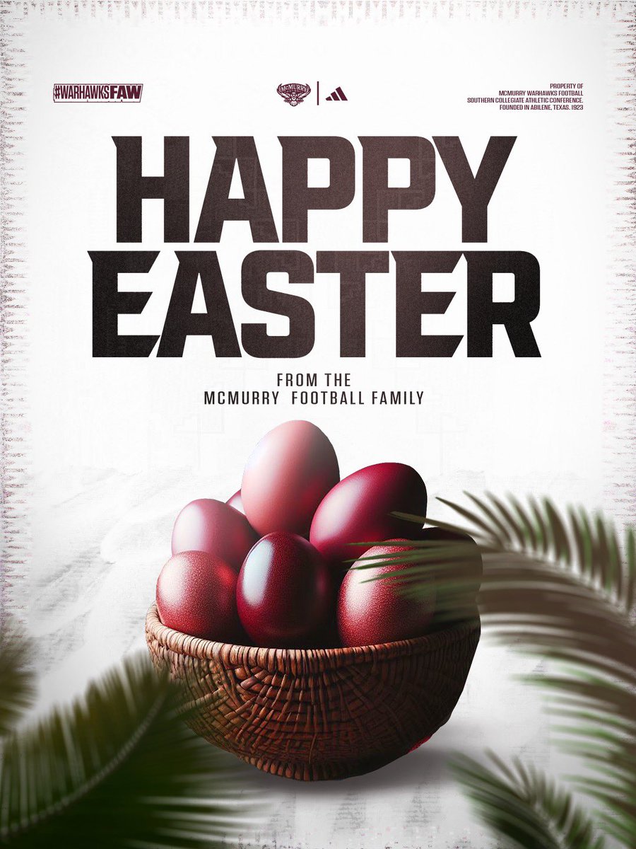 McMURRYFOOTBALL's tweet image. Good EASTER morning!

THE LORD IS RISEN!

The angel said to the women, “Do not be afraid; for I know that you are looking for Jesus who has been crucified. He is e afraid; for I know that you are looking for Jesus who has been crucified. He is not here, for He has risen, just as…