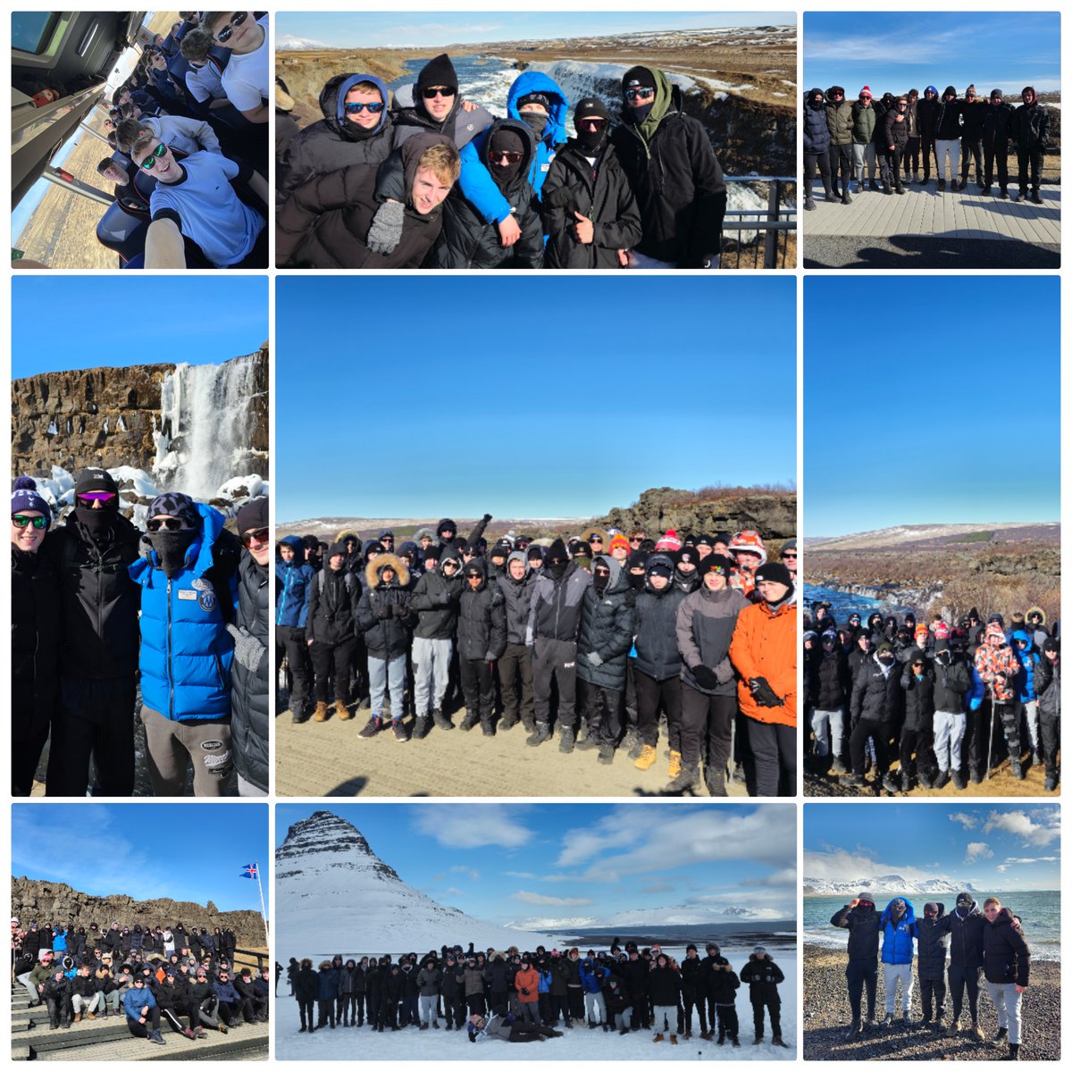 🇮🇸 Well, that's a wrap! What an amazing group of Year 11s to take to Iceland this year. It was a fun and memorable experience! They did the school proud, so a massive thank you from all the staff on the trip. A big shout out to Mr Baston and Mr Waghorn for organising.