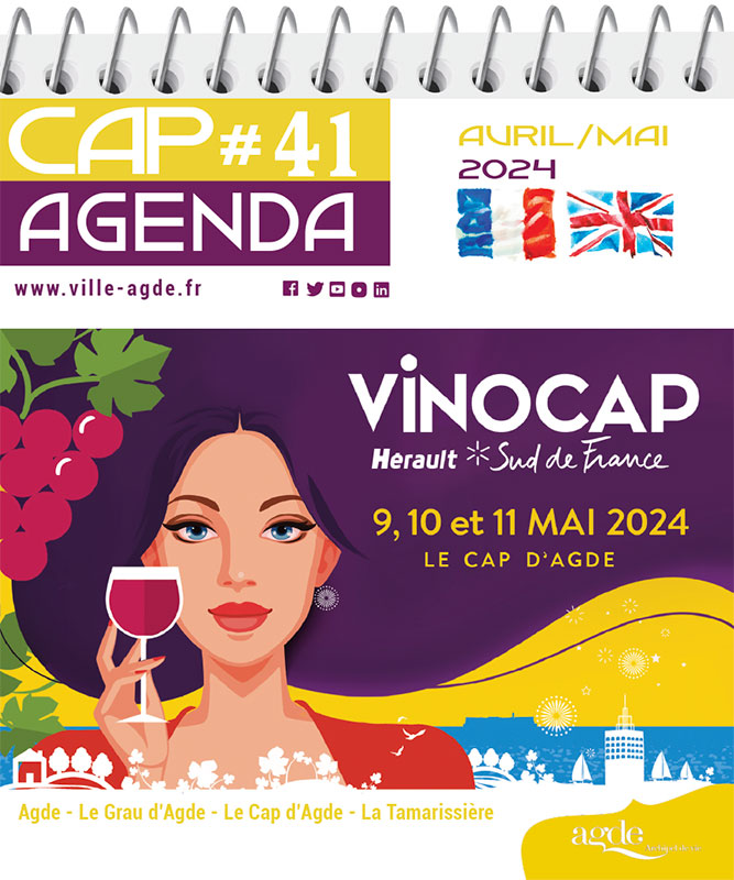 Retrouvez le #CapAgenda avril & mai 2024 en téléchargement ici> ville-agde.fr/document/downl… Disponible à @CapAgdeTourisme & chez les commerçants Restez Informés #Agenda #RDV #Concerts #animations #SaisonCulturelle #EXPO #Agde #CapdAgde #CapdAgdeMediterranee #Herault #Occitanie