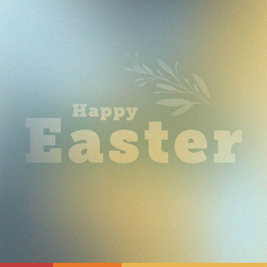 We wish you and your family a Happy Easter! May your home be filled with joy, spring flowers and chocolate bunnies.