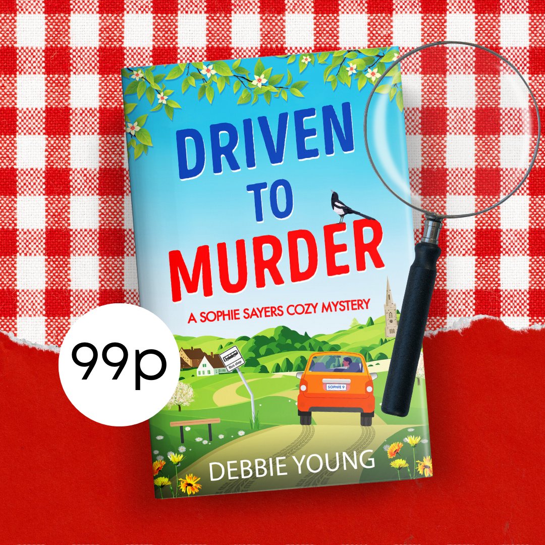 BoldwoodBooks's tweet photo. ⭐ 99p DEAL ⭐

#DrivenToMurder from @DebbieYoungBN is 99p today!🎉 This cosy crime read is perfect for fans of M C Beaton's Agatha Raisin and Hamish Macbeth series.

📕 Get your copy here: https://t.co/cs5uLFhD5D https://t.co/lMSzTyuMy4