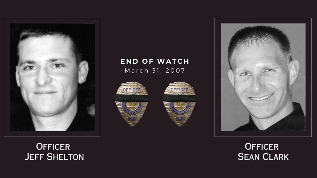 On March 31, 2007, Officers Jeff Shelton and Sean Clark responded to a call about a domestic disturbance at the Timber Ridge Apartments near Milton Road in east Charlotte. At about 11:15 p.m., both officers were shot in the parking lot of the apartment complex. They died at…