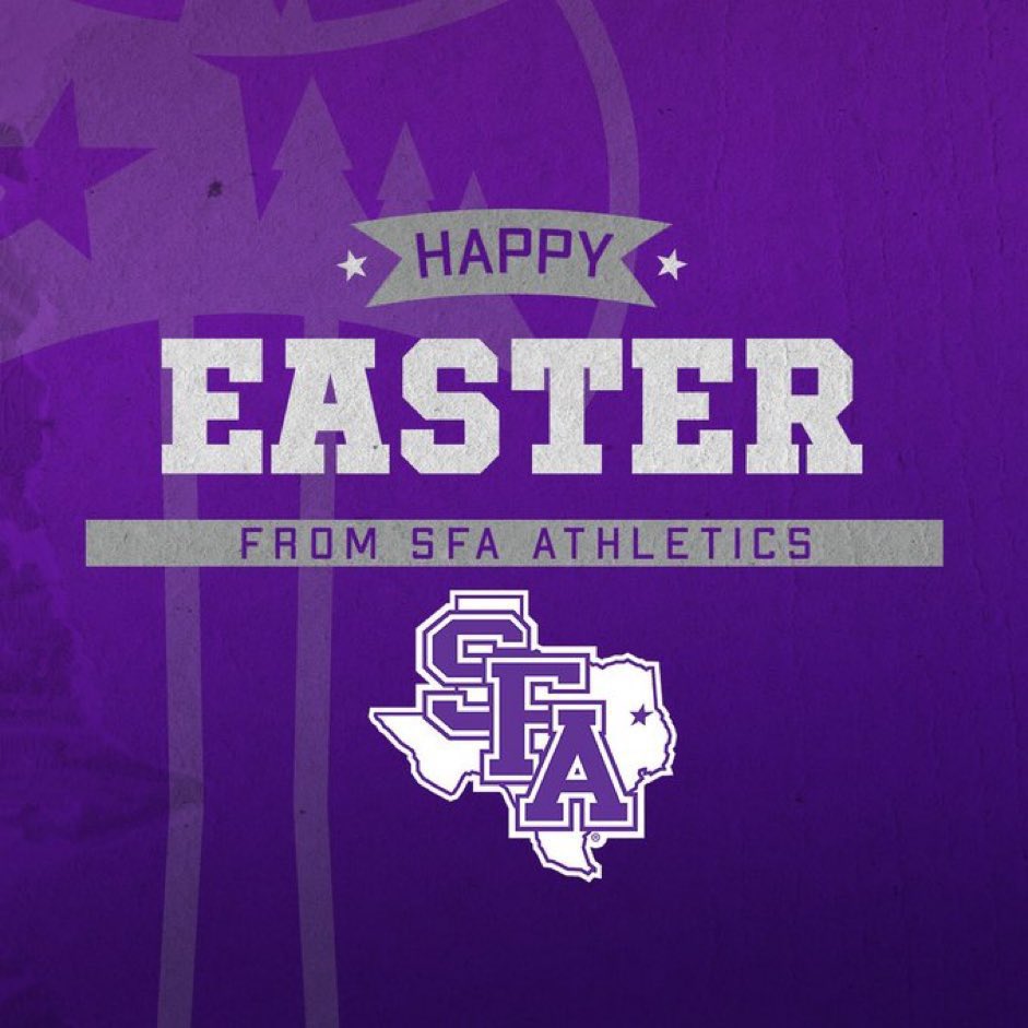 Happy Easter from SFA Athletics 🪓 #AxeEm x #RaiseTheAxe