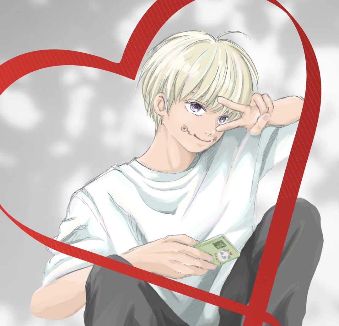 kmitohrk's tweet image. 棘ピース ♡