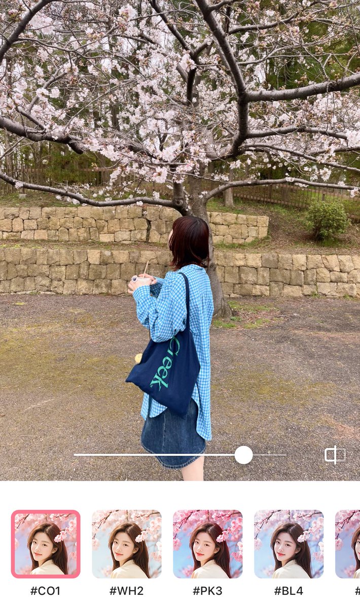 m_____i0613's tweet photo. 桜咲いてた〜🥺🤍あんまり良い天気じゃ無かったけどSNOWのこの加工でめっちゃ鮮やかに加工できた🍃
#PR #SNOWCAM https://t.co/A2CBhUcg4Q