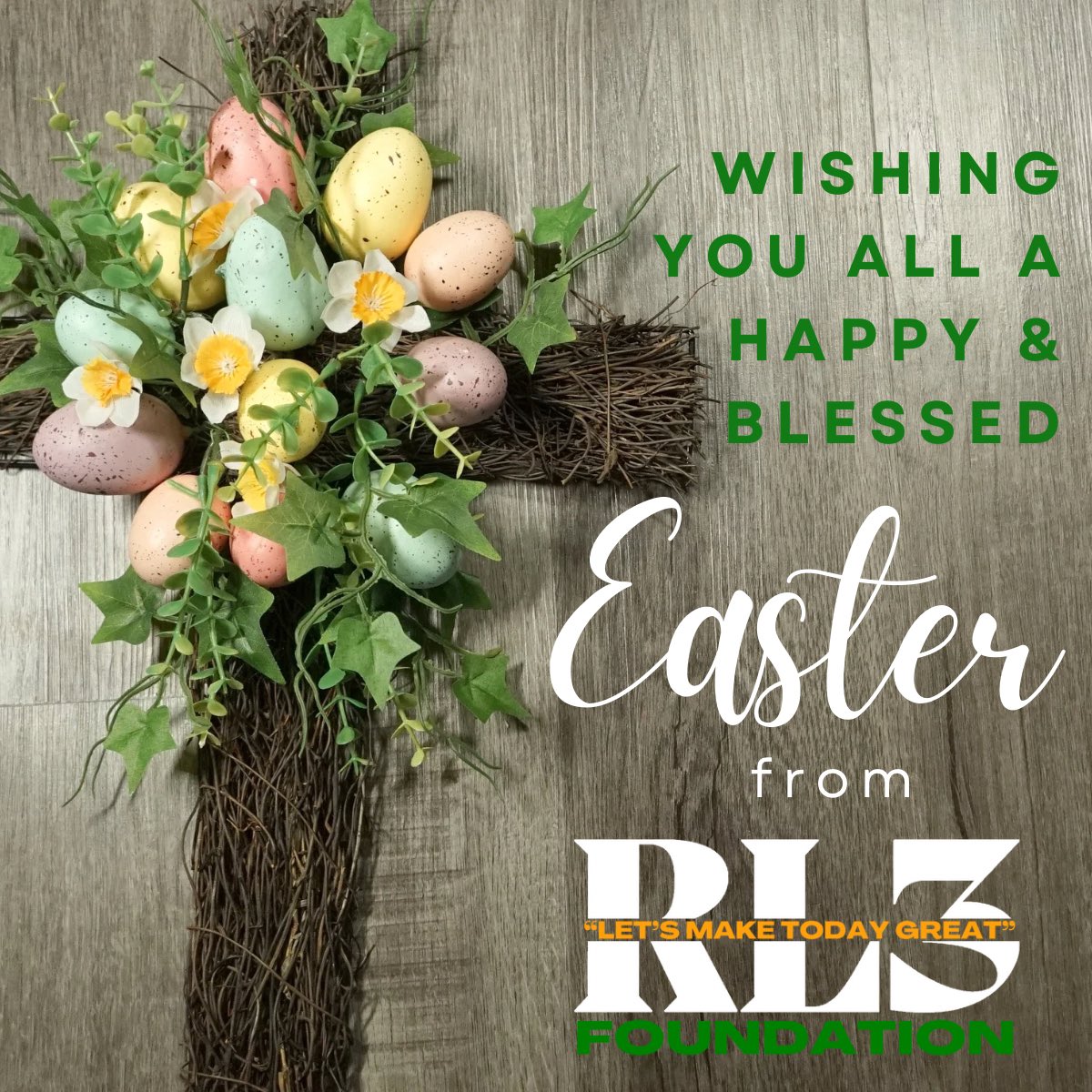 We would like to wish everyone a happy and blessed Easter! 💚🧡