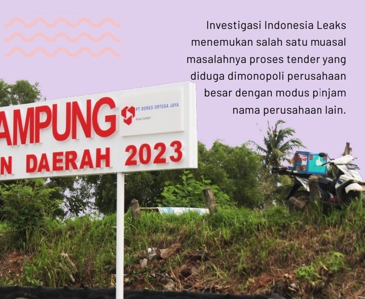 Ada apa di balik jalan rusak di Lampung? Nantikan liputan Indonesia Leaks.

Terbit serentak di enam media, besok, 1 April.

#JalanRusakLampung
#KenapaBanyakJalanRusakdiLampung
#IndonesiaLeaks
#KolaborasiuntukPublik
#MenyuarakanKebenaran