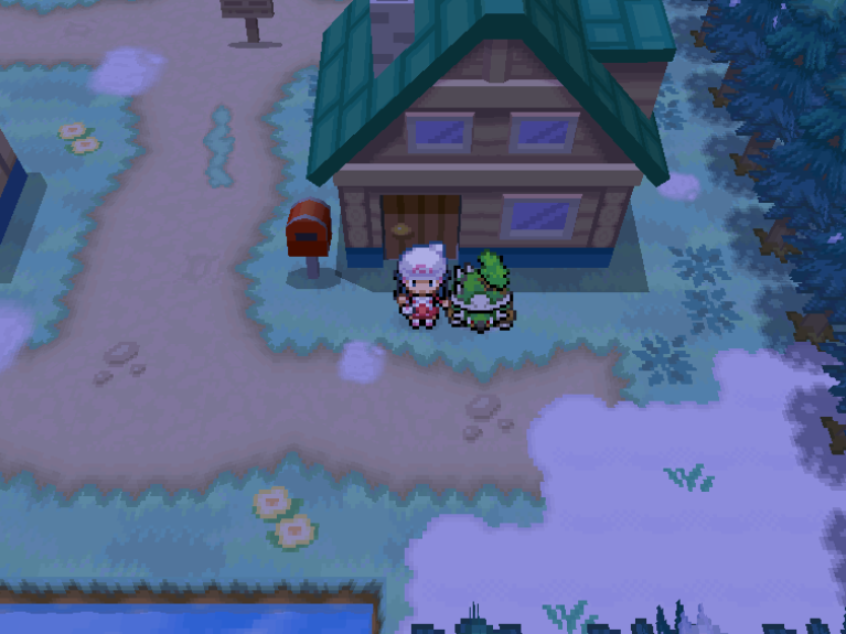 Silast_UP's tweet photo. Very minor change to the Twinleaf Town house roofs to match the BDSP ones. https://t.co/vp8lNRdjgq