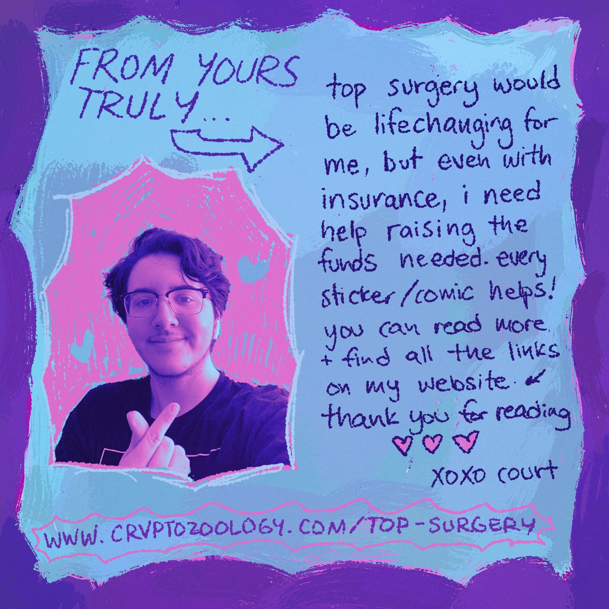 crvptozoology's tweet photo. happy tdov!! i have a new comic + stickers to help me raise the doll hairs to get top surgery this year :') https://t.co/TJtXor4hjx