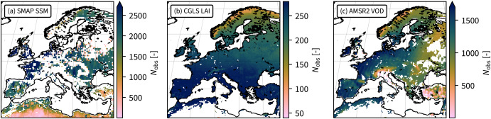 📣 New paper by @CLIMERS_GEO and @KU_Leuven  on the #assimilation of #satellite #VegetationOpticalDepth #LAI and #SoilMoisture into a land surface model with dynamic vegetation.
doi.org/10.1016/j.srs.…