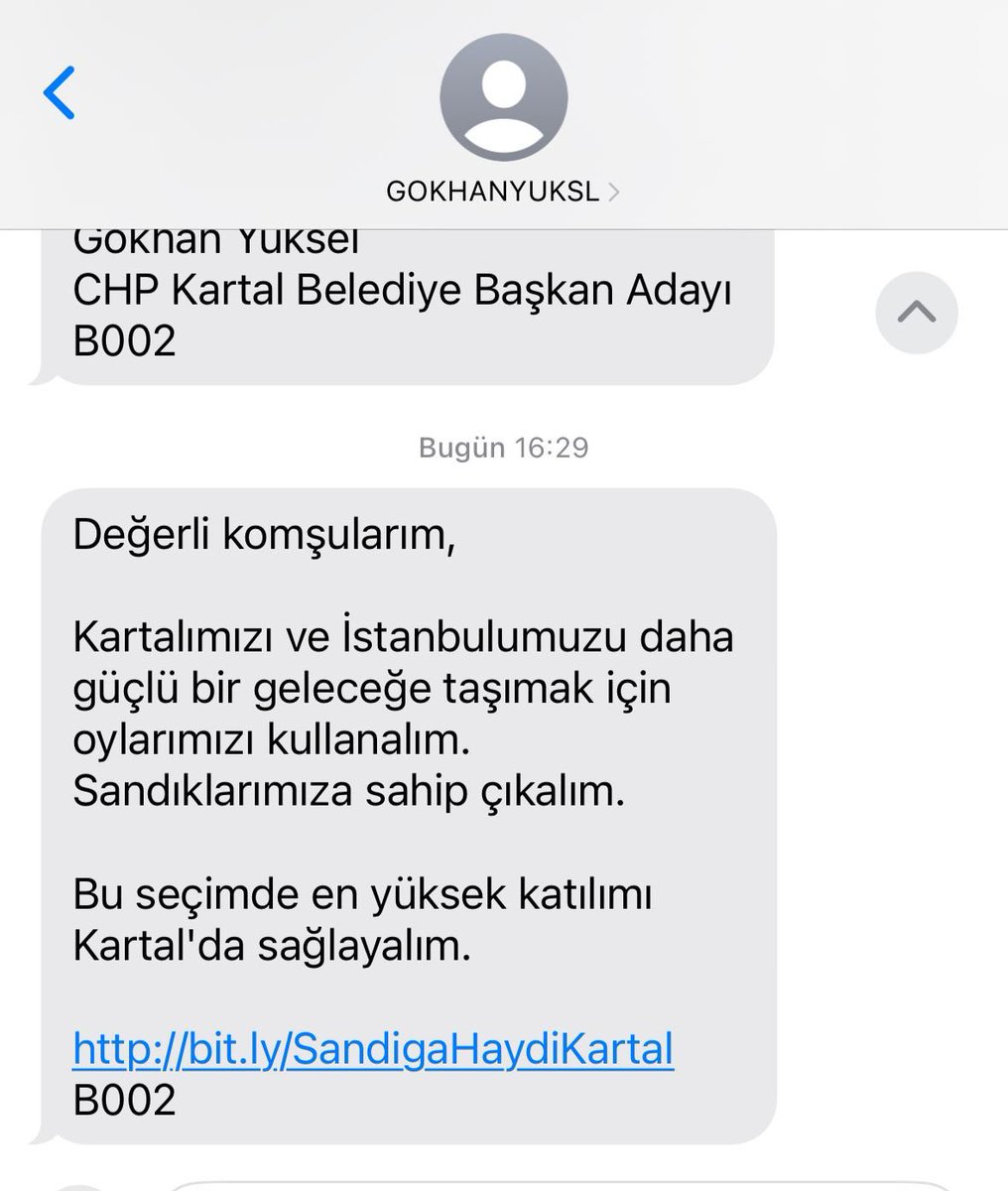 CHP Kartal Belediye Başkan adayı Gökhan Yüksel de seçim yasaklarını deldi.