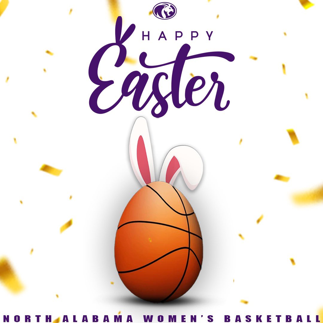 Happy Easter from North Alabama WBB! 🐇🐣