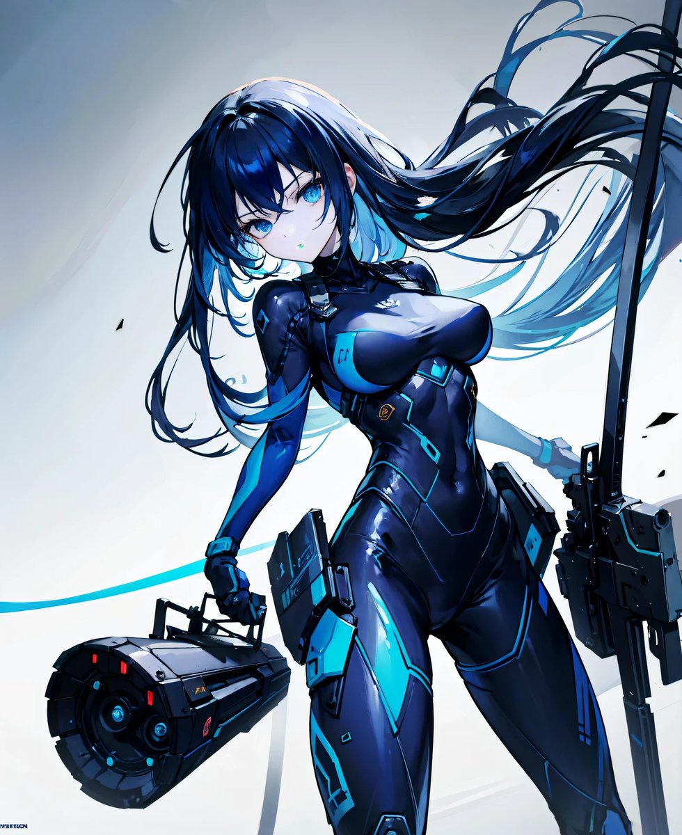 BluePilotSuit's tweet photo. A girl who wears a cyber suit and fights.
#BlueCyberSuit
#BlueCyber
#aiart #aiartwork #CyberSuit #AI #AIイラスト #AIillustration
#BlueCyberSuit20230401 https://t.co/TSANpLiGfn