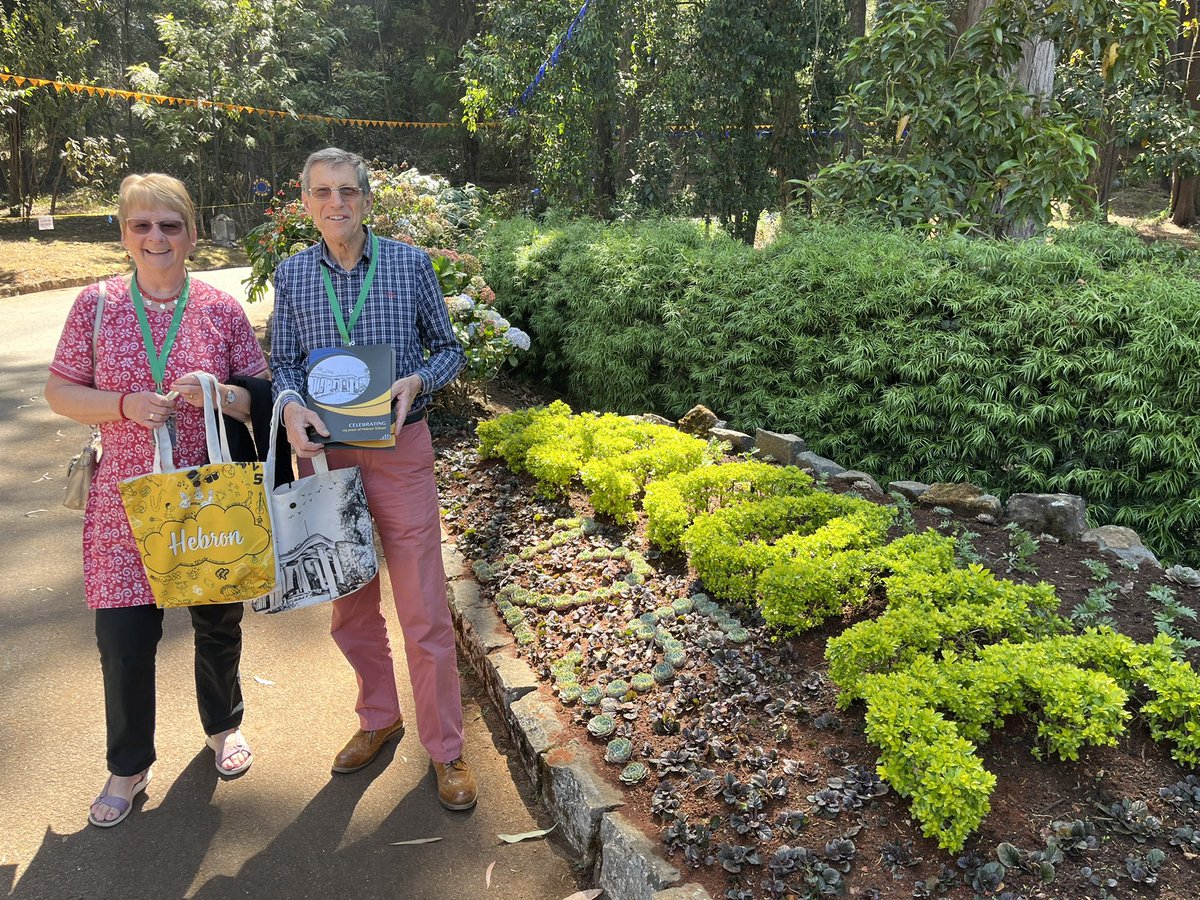 ajreidwrites's tweet photo. And…we’re there! The Hebron School, Ooty, 125 reunion is officially launched tomorrow and here we see some former staff with their memorabilia. Happy Easter everyone! https://t.co/N2toH8qsbW