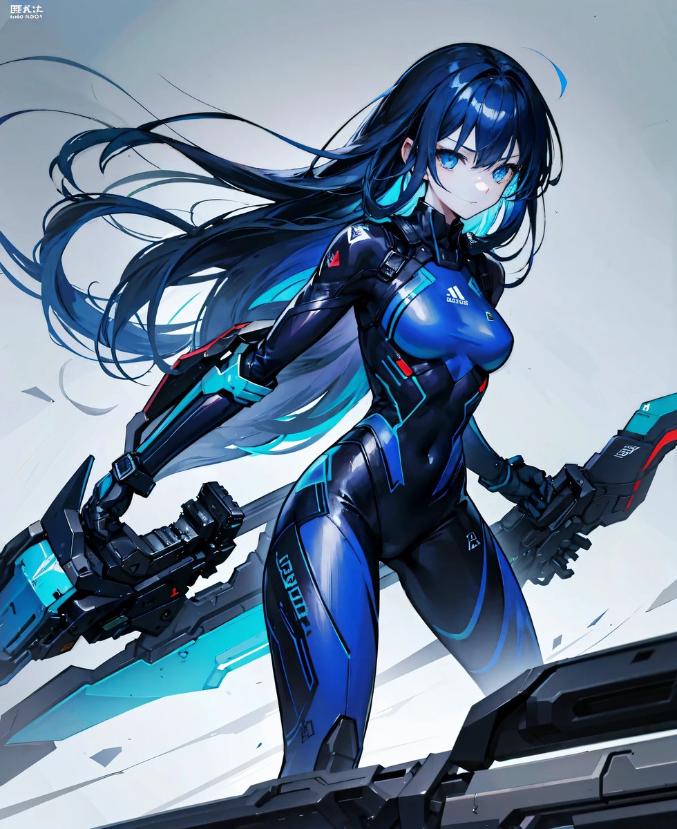 BluePilotSuit's tweet photo. A girl who wears a cyber suit and fights.
#BlueCyberSuit
#BlueCyber
#aiart #aiartwork #CyberSuit #AI #AIイラスト #AIillustration
#BlueCyberSuit20230401 https://t.co/JR1DiSFzVa
