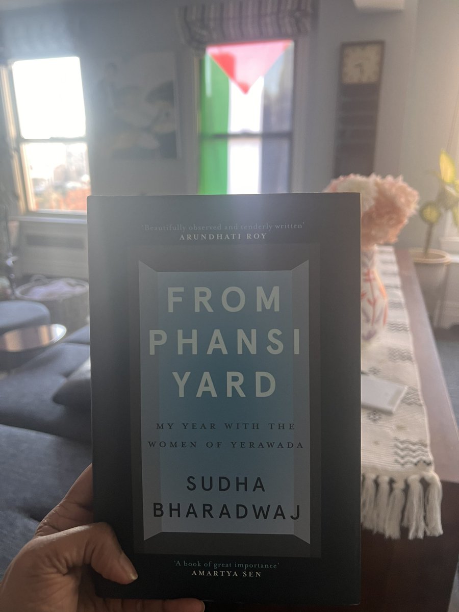 Two critical books this year — @alpashah001’s The Incarcerations and Sudha Bharadwaj’s From Phansi Yard. Please get your copies.