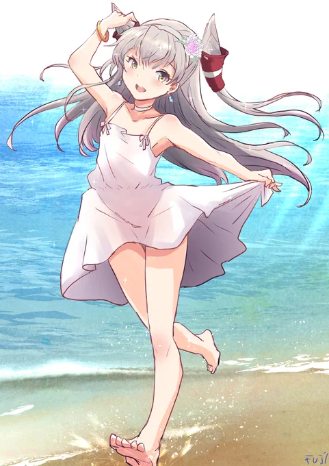 お清楚なワンピあまつんです 