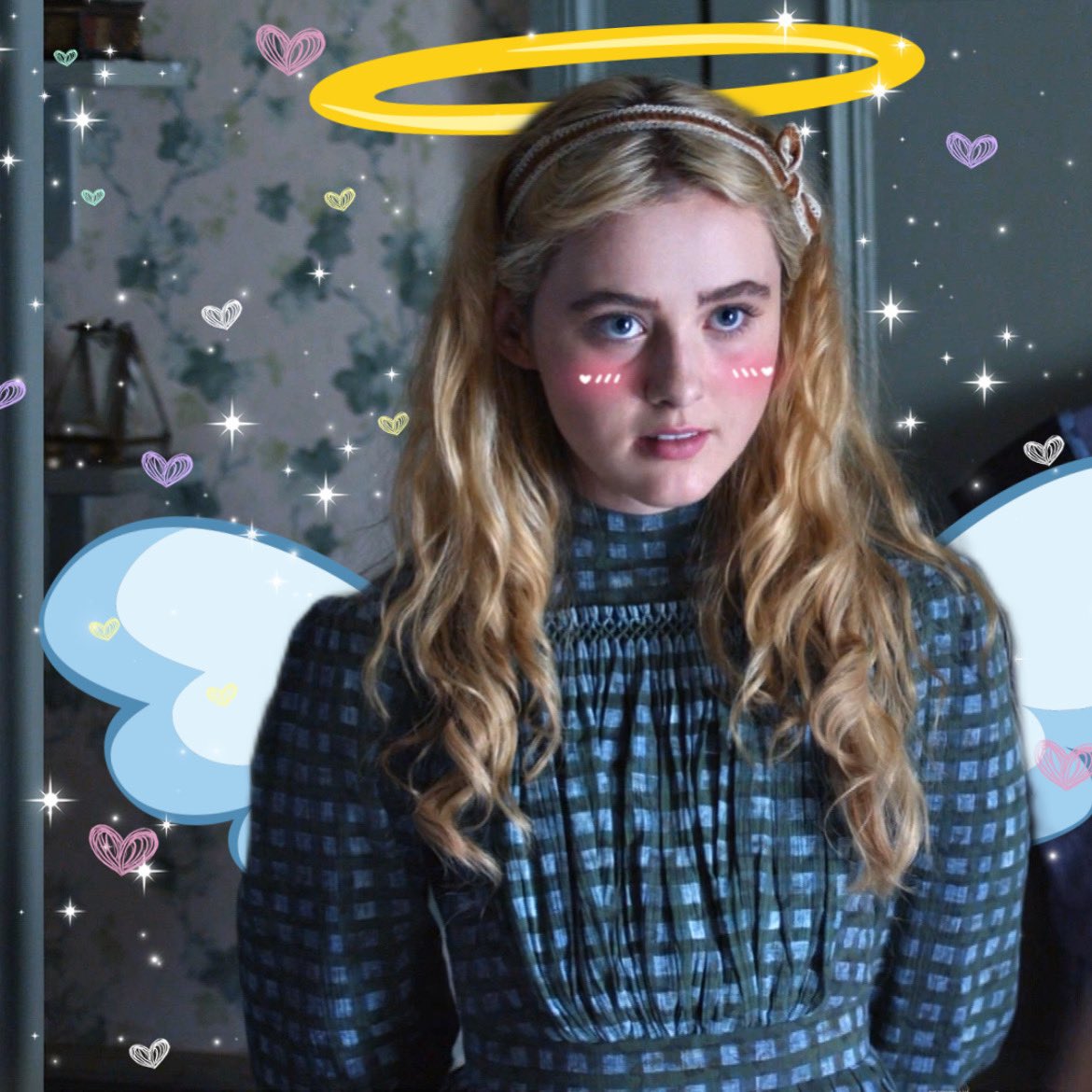 < ———  innocent  angel.