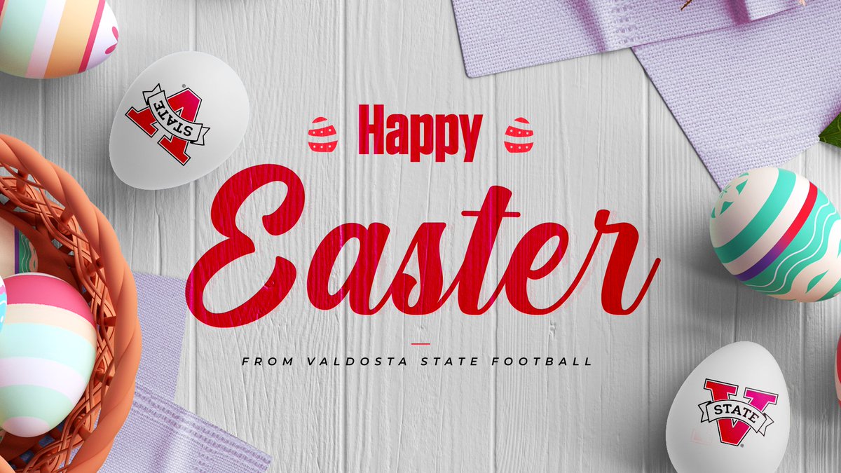 Happy Easter from the Valdosta State Blazers football team! #WaterTheSeed